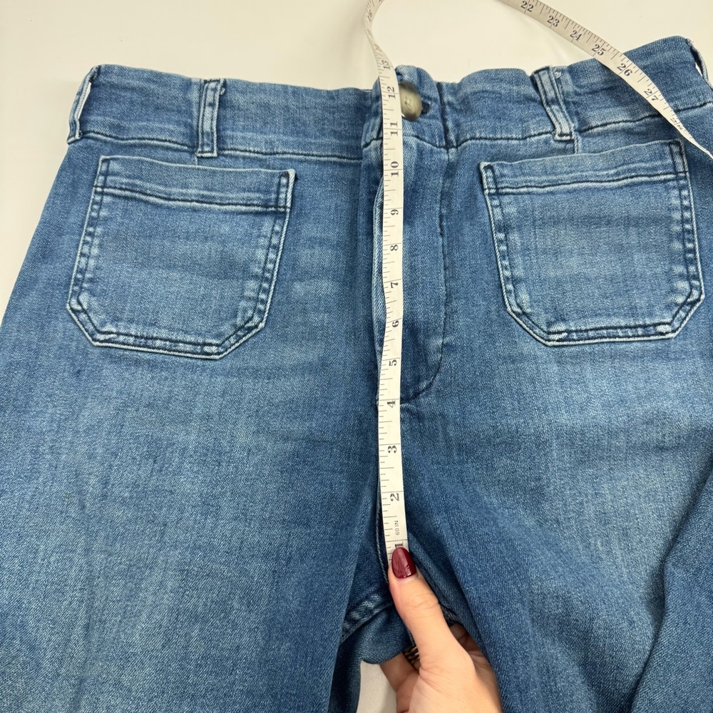 Maeve by Anthropologie The Colette Crop High-Rise Wide-Leg Jeans - Picture 11 of 12